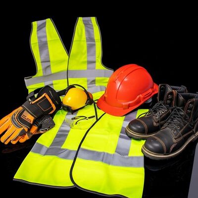 ANSI Approved PPE Safety Wear Suitable for Construction Manufacturing and Industrial Workers Requiring Safety Compliance