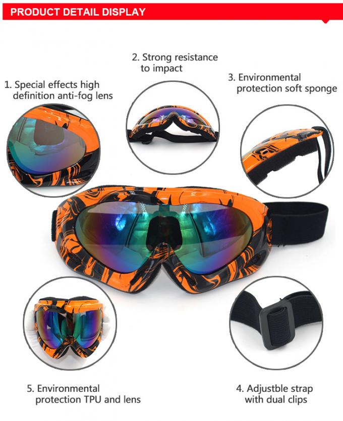 แว่นตานิรภัยป้องกันรังสี UV400 ของ Protrover Scrooter